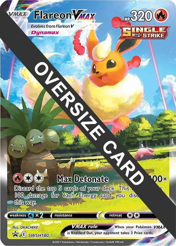 Flareon VMAX - SWSH180 #swsh180 – XY Trainer Kit: Sylveon & Noivern