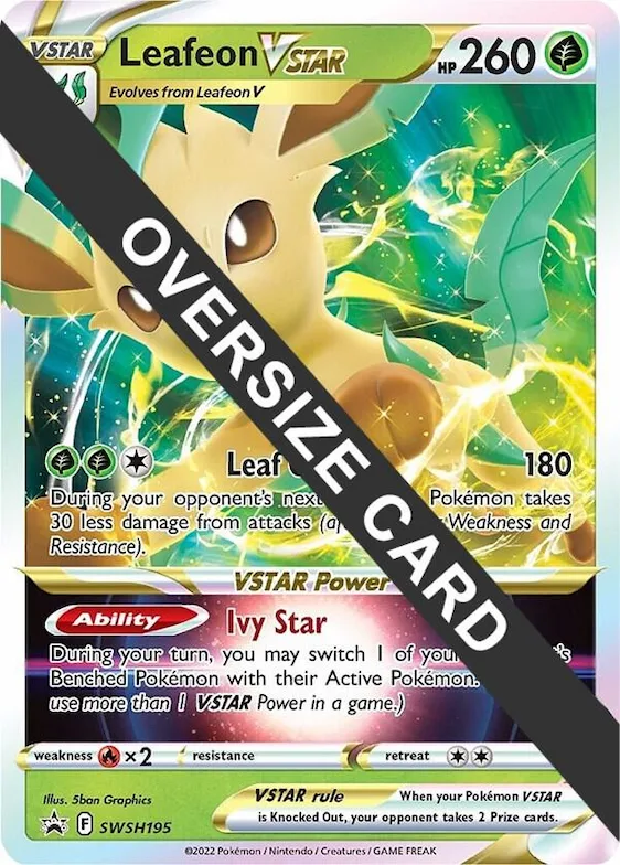Leafeon VSTAR - SWSH195 #swsh195 – XY Trainer Kit: Sylveon & Noivern