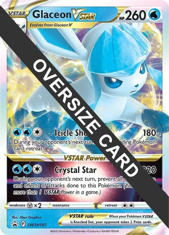 Glaceon VSTAR - SWSH197 #swsh197 – XY Trainer Kit: Sylveon & Noivern