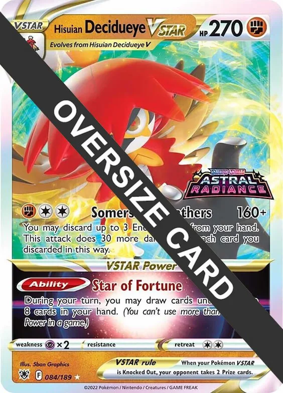 Hisuian Decidueye VSTAR #84 – XY Trainer Kit: Sylveon & Noivern