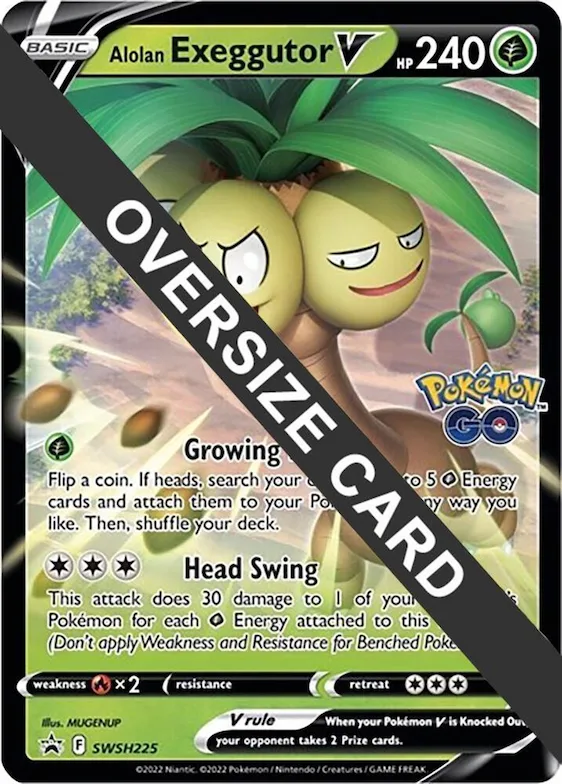 Alolan Exeggutor V - SWSH225 #swsh225 – XY Trainer Kit: Sylveon & Noivern