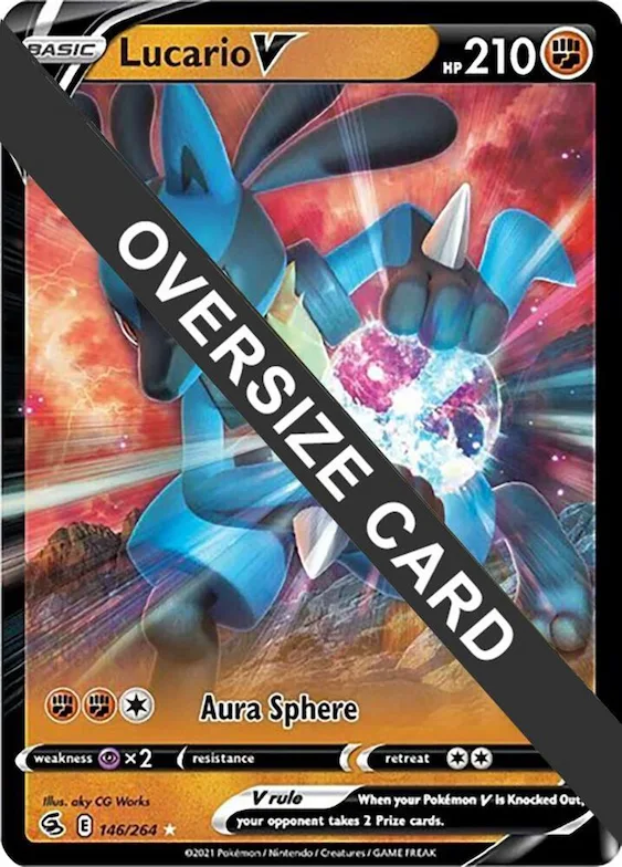 Lucario V #146 – XY Trainer Kit: Sylveon & Noivern