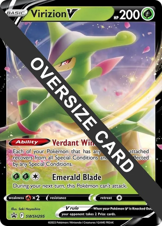 Virizion V - SWSH295 #swsh295 – XY Trainer Kit: Sylveon & Noivern