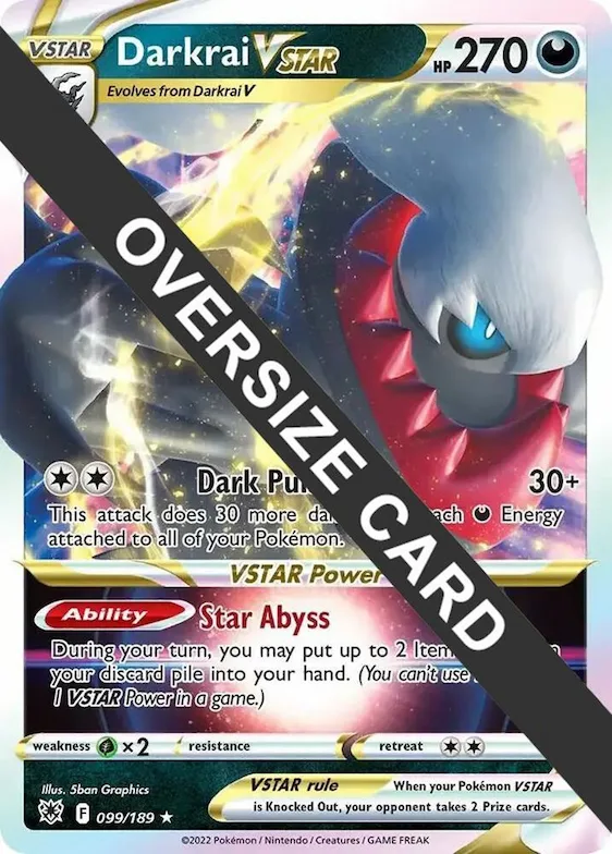 Darkrai VSTAR #99 – XY Trainer Kit: Sylveon & Noivern