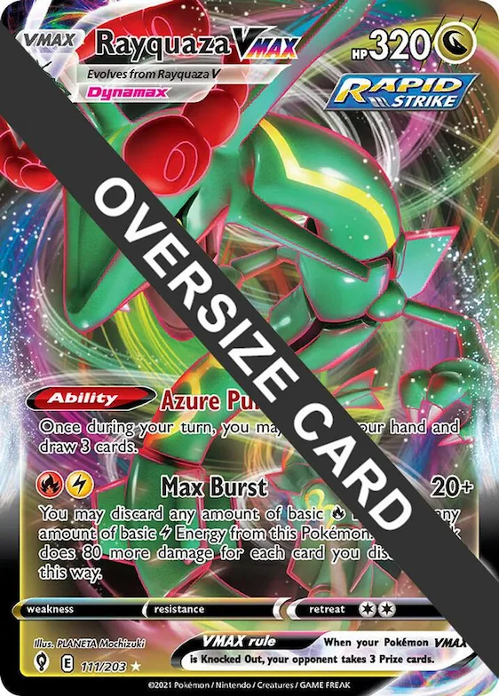 Rayquaza VMAX #111 – XY Trainer Kit: Sylveon & Noivern