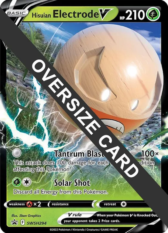 Hisuian Electrode V - SWSH294 #swsh294 – XY Trainer Kit: Sylveon & Noivern
