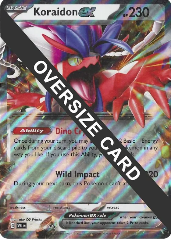 Koraidon ex #125 – XY Trainer Kit: Sylveon & Noivern