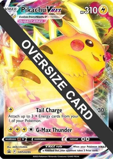 Pikachu VMAX - SWSH286 #swsh286 – XY Trainer Kit: Sylveon & Noivern