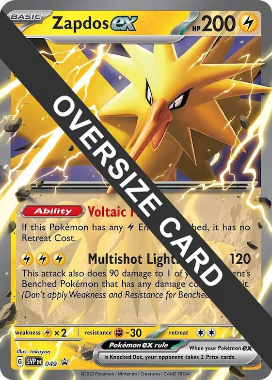 Zapdos ex - 049 #49 – XY Trainer Kit: Sylveon & Noivern