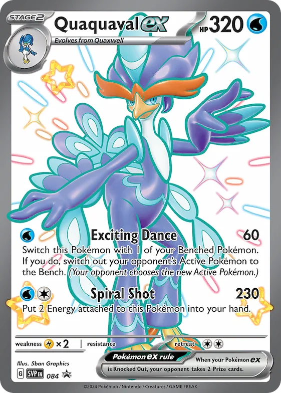 Quaquaval ex - 084 #84 – XY Trainer Kit: Sylveon & Noivern