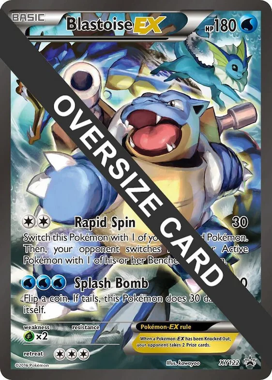 Blastoise EX - XY122 #xy122 – XY Trainer Kit: Sylveon & Noivern
