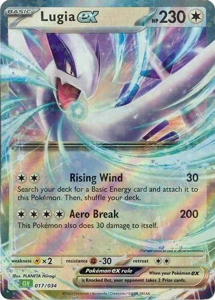 Lugia ex #17 – XY Trainer Kit: Sylveon & Noivern