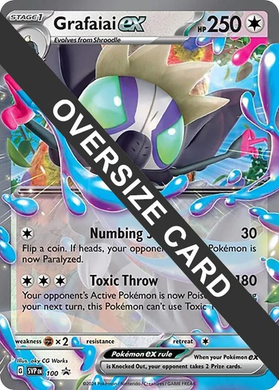 Grafaiai ex - 100 (SV: Scarlet & Violet Promo Cards) #100 – XY Trainer Kit: Sylveon & Noivern