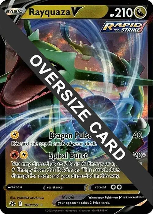 Rayquaza V 100/159 #100 – XY Trainer Kit: Sylveon & Noivern