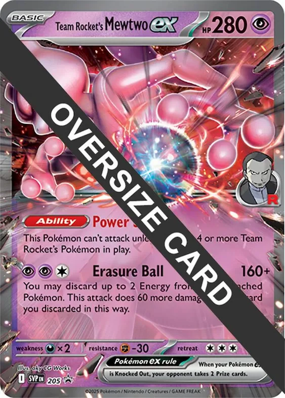 Team Rocket's Mewtwo ex #205 – XY Trainer Kit: Sylveon & Noivern
