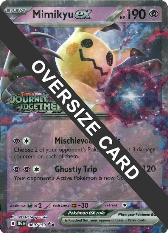 Mimikyu ex (Journey Together Stamped) #69 – XY Trainer Kit: Sylveon & Noivern