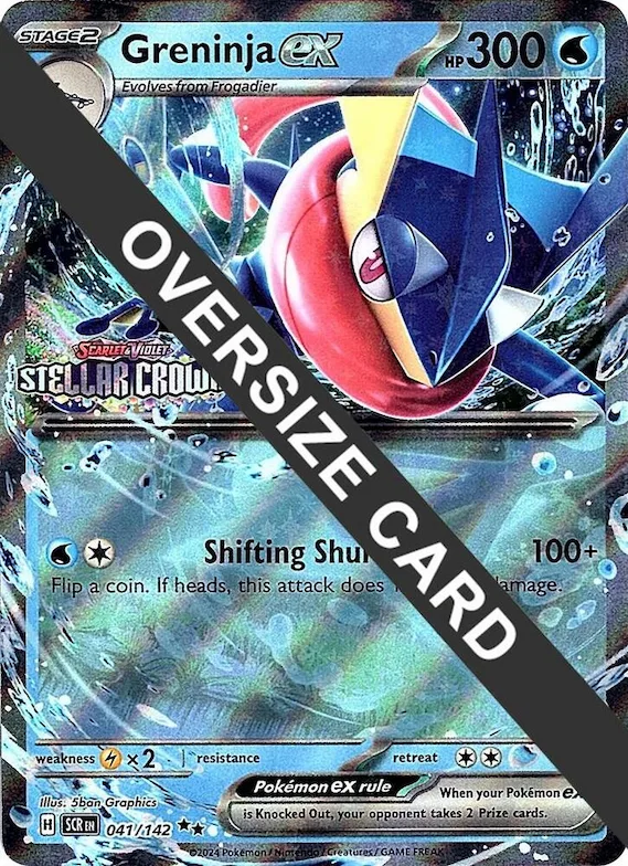Greninja ex (Stellar Crown Stamped) #41 – XY Trainer Kit: Sylveon & Noivern