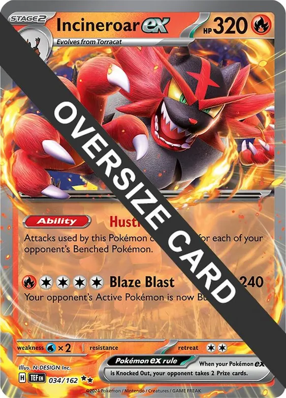 Incineroar ex #34 – XY Trainer Kit: Sylveon & Noivern
