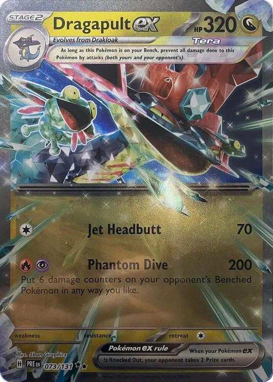 Dragapult ex #73 – XY Trainer Kit: Sylveon & Noivern