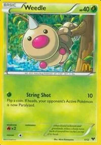 Weedle #1 – McDonald's Promos 2014