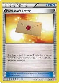 Professor's Letter (Sylveon) #28 – XY Trainer Kit: Sylveon & Noivern