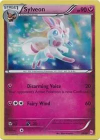 Sylveon (#30 - Holo) #30 – XY Trainer Kit: Sylveon & Noivern
