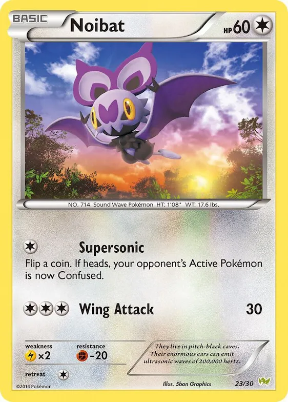 Noibat (#23) #12 – XY Trainer Kit: Sylveon & Noivern