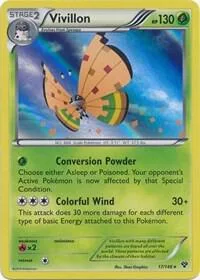 Vivillon (High Plains [Orange]) #17 – XY Base Set