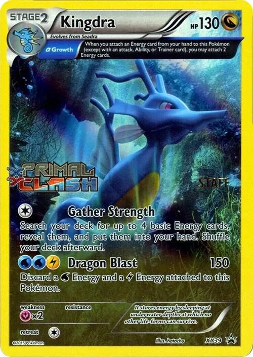 Kingdra - XY39 (Prerelease) [Staff] #xy39 – XY Promos