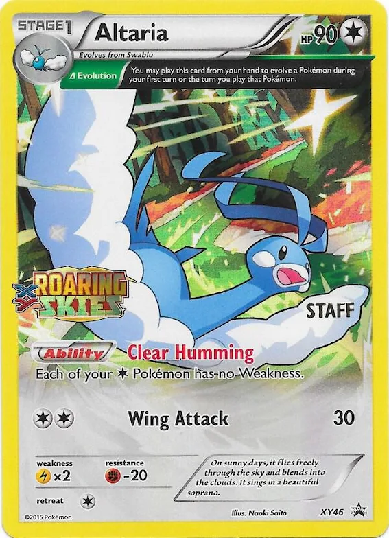 Altaria - XY46 (Prerelease) [Staff] #xy46 – XY Promos