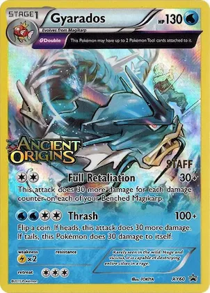 Gyarados - XY60 (Prerelease) [Staff] #xy60 – XY Promos