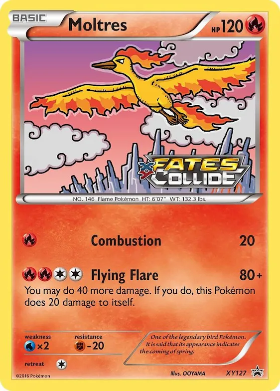 Moltres (Prerelease) #xy127 – XY Promos