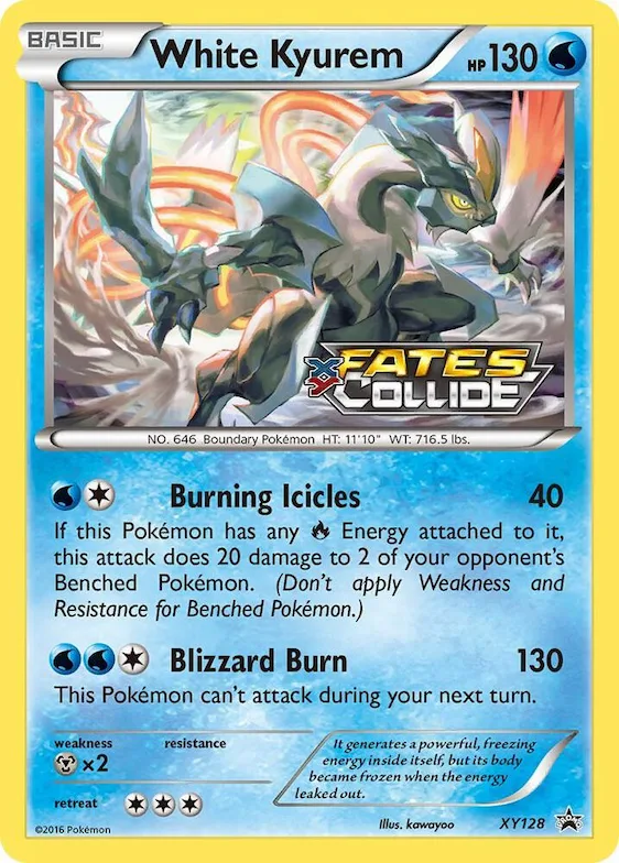 White Kyurem (Prerelease) #xy128 – XY Promos