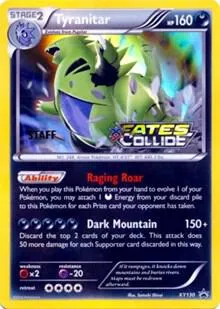 Tyranitar - XY130 (Prerelease) [Staff] xy130 – Promo XY