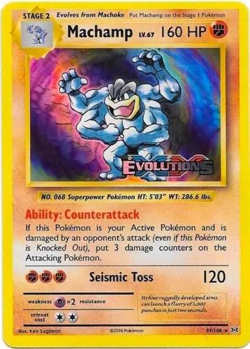Machamp (XY Evolutions Prerelease) #59 – XY Promos