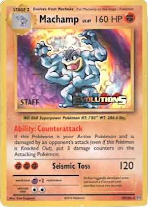 Machamp - 59/108 (Prerelease) [Staff] #59 – XY Promos