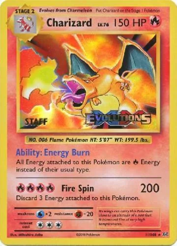 Charizard (Prerelease) #11 – XY Promos