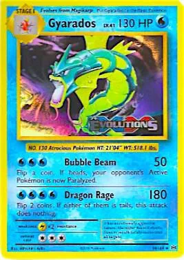 Gyarados (XY Evolutions Prerelease) #34 – XY Promos