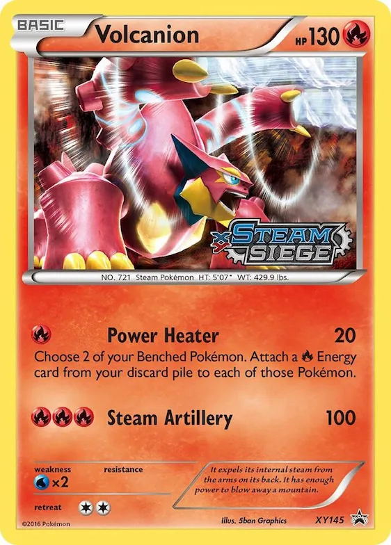 Volcanion (XY Steam Siege Prerelease) #xy145 – XY Promos