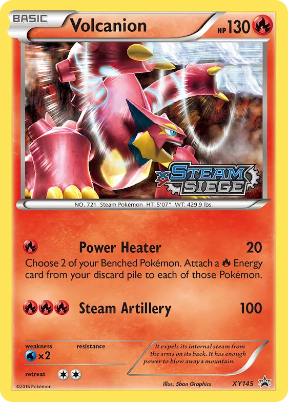 Volcanion - XY145 (Prerelease) [Staff] #xy145 – XY Promos