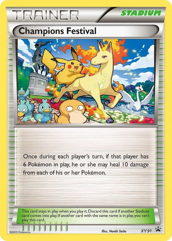 Champions Festival (2015) #xy91 – XY Promos