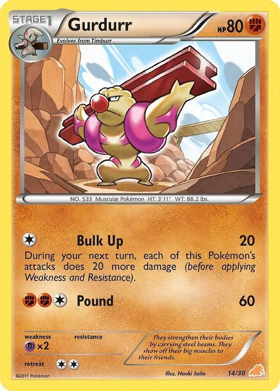 Gurdurr #14 – BW Trainer Kit: Excadrill & Zoroark
