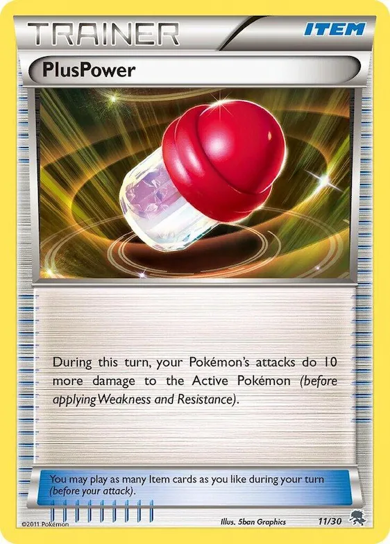 PlusPower (Zoroark) #11 – BW Trainer Kit: Excadrill & Zoroark