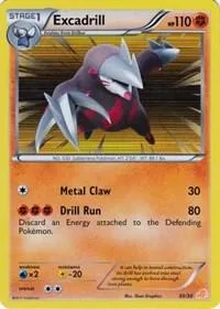 Excadrill (#30 Holo) #30 – BW Trainer Kit: Excadrill & Zoroark