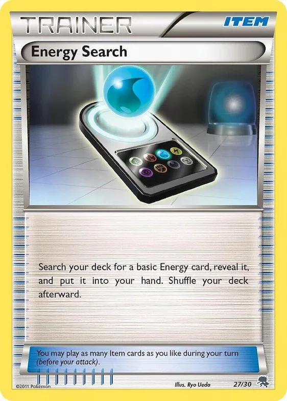 Energy Search (Zoroark) #27 – BW Trainer Kit: Excadrill & Zoroark