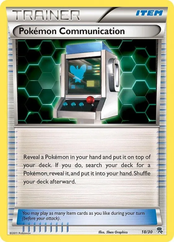 Pokemon Communication (Zoroark) #18 – BW Trainer Kit: Excadrill & Zoroark
