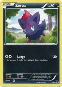Zorua (#23) #23 – BW Trainer Kit: Excadrill & Zoroark