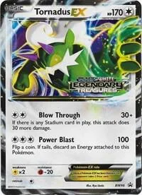 Tornadus EX - BW96 (Prerelease) #bw96 – Black and White Promos