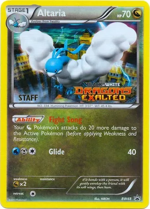 Altaria - BW48 (Prerelease) [Staff] #bw48 – Black and White Promos