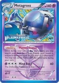 Metagross - BW75 (Team Plasma) (Prerelease) [Staff] #bw75 – Black and White Promos
